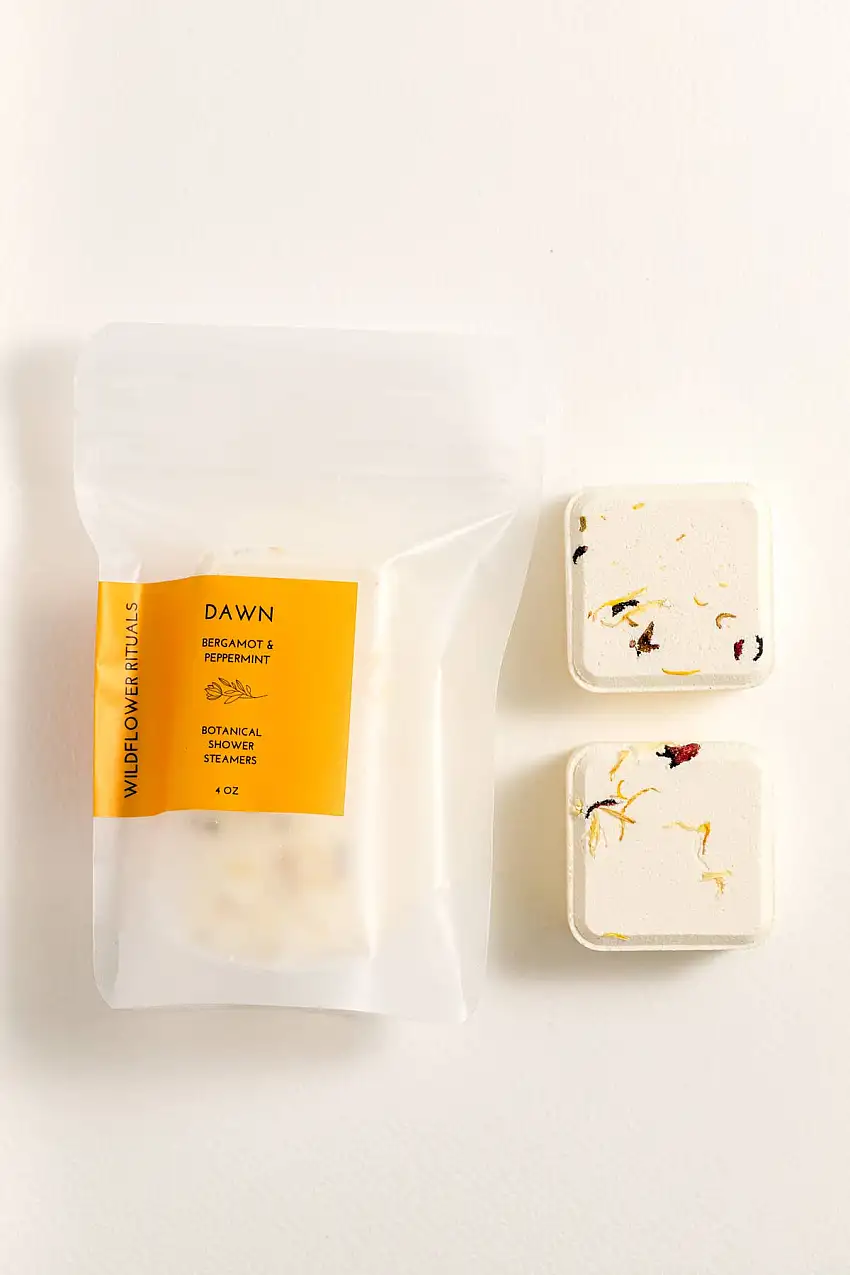 Bergamot Peppermint Botanical Shower Steamers