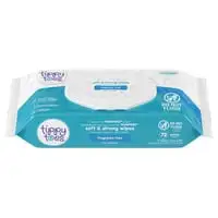Tippy Toes, Wipes, Fragrance Free, Soft & Strong