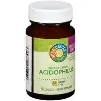 Full Circle Market, Freeze-Dried Acidophilus Supports Gastrointestinal & Immune Health Dietary Supplement Capsules