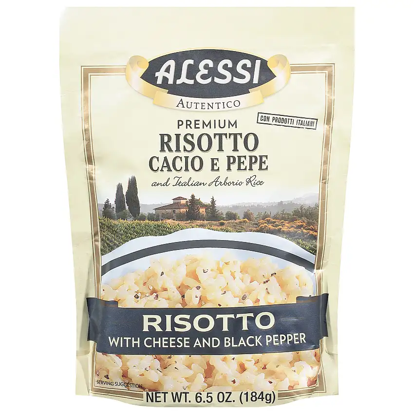 Alessi Risotto Cacio E Pepe - 6.5 OZ 6 Pack
