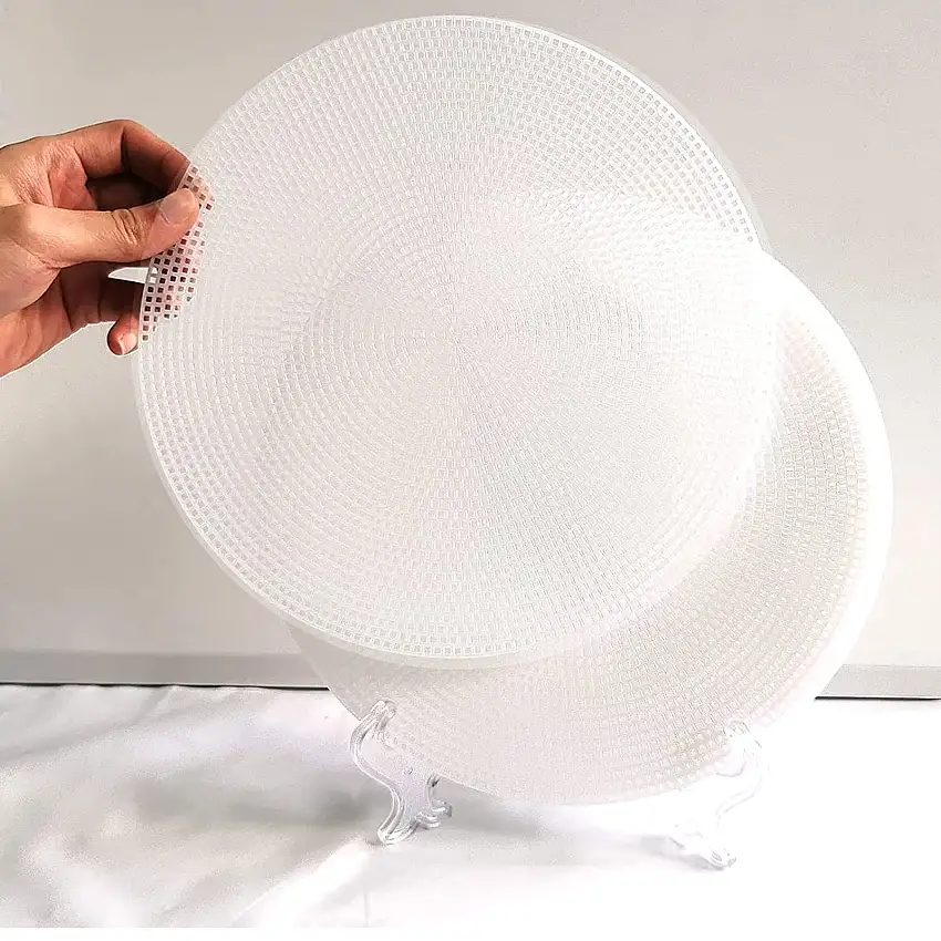 Rice Paper Wrappers for Spring Rolls Maker Large Bowl Shrimp Paper Roll Pastry 10 Plastic Mesh Trays