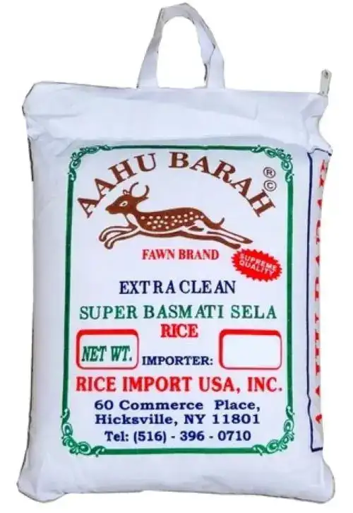 Aahu Barah Fawn Brand Extra Clean Super Basmati Sela Rice, 1 ct