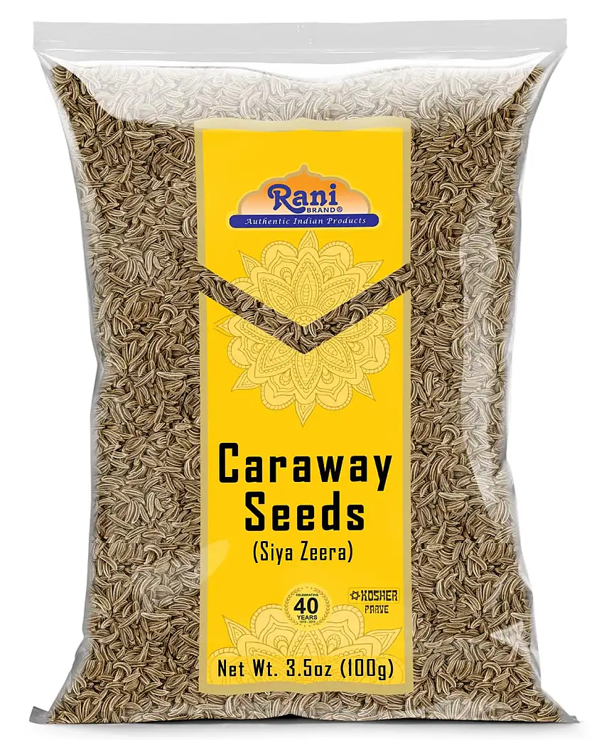 Rani Caraway Seeds Spice 3.5oz (100g) Natural ~ Gluten Friendly | NON-GMO | Kosher | Vegan | Indian Origin