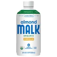 Malk, Almond Malk, Organic, Vanilla