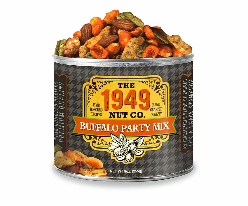 1949 Nut Company Buffalo Party Mix - 9 OZ 12 Pack