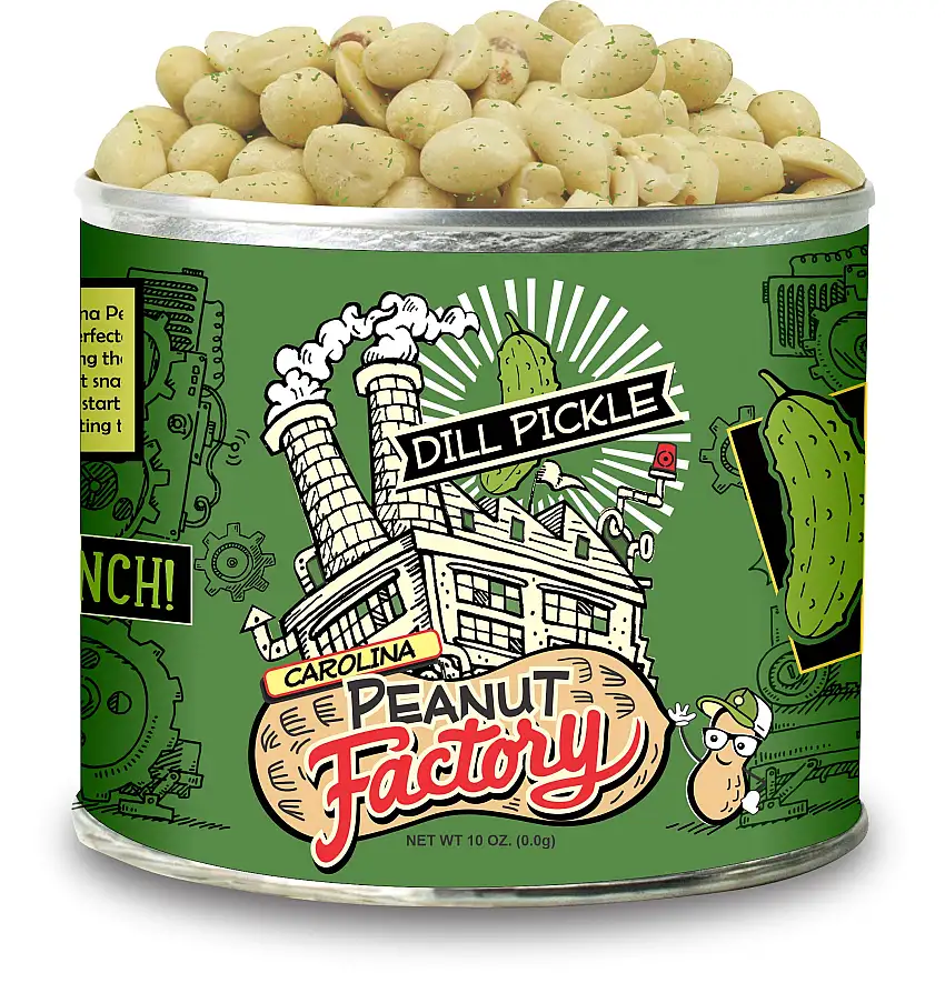 1949 Nut Company Dill Pickle Peanuts - 10 OZ 12 Pack