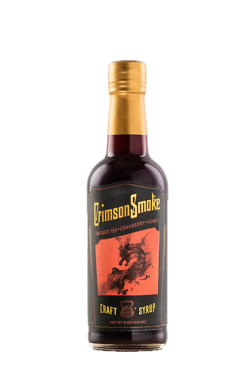 Absinthias Bottled Spirits Craft Syrup Crimson Smoke - 15 FL OZ 12 Pack