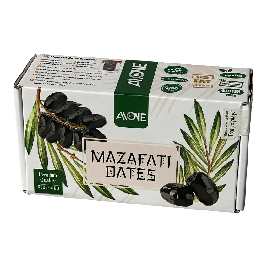 All In One Premium Quality Mazafati Dates, 19.4 oz