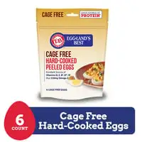 Eggland's Best, Cage Free Hard Cooked Eggs, 6 count