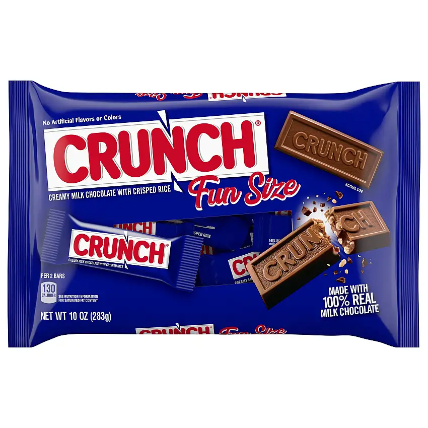 Crunch Fun Size Bars - 10.0 OZ 12 Pack