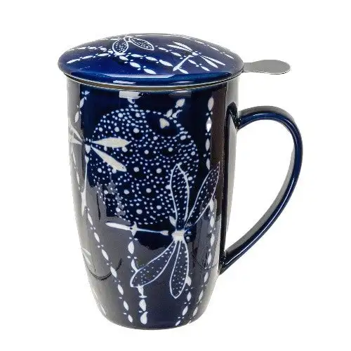 Dragonfly Tea Infuser Mug