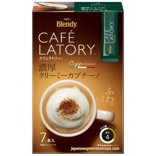 (AGF) Blendy Cafe Latory Rich Creamy Cappuccino Latte 7 Sticks