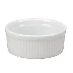 China Souffle Bowl 60oz  7-3/4in