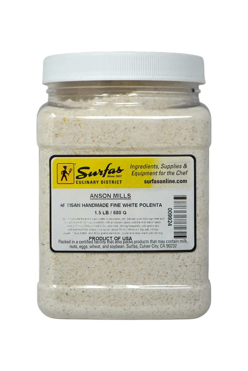 Anson Mills White Fine Polenta 1.5lb