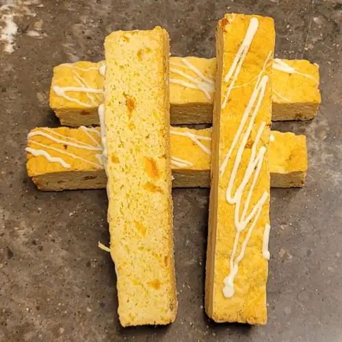 Apricot Cheesecake Biscotti - 2 Per Package