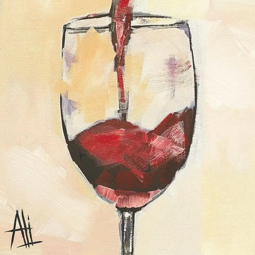 The Art of Wine Cocktail Napkins