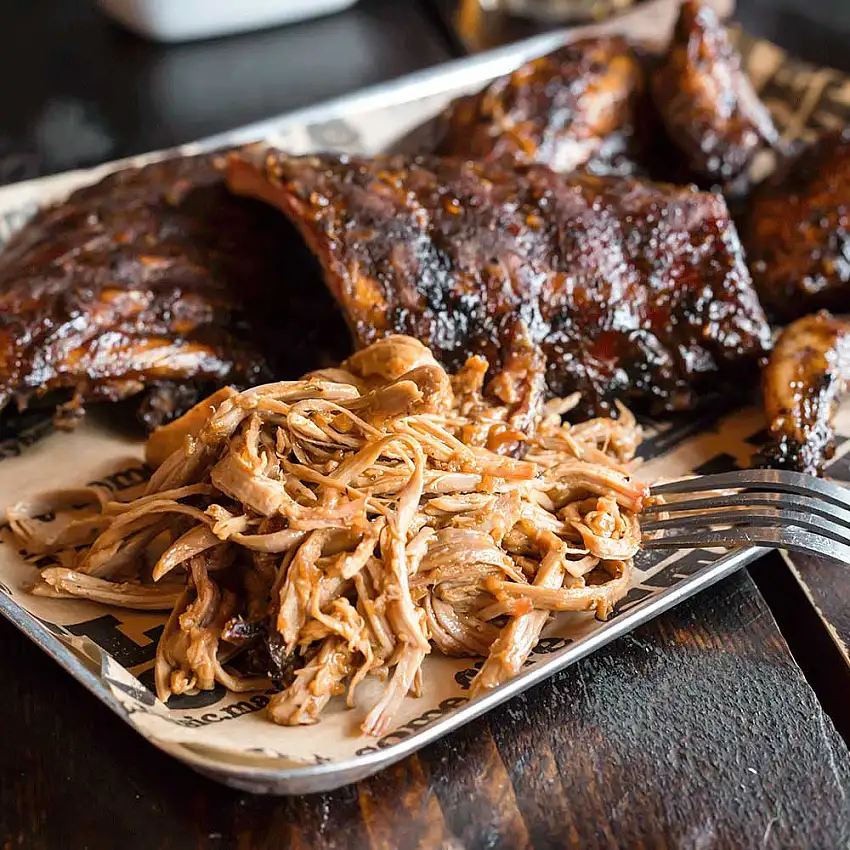 BBQ Greatest Hits: Best Selling Ribs & Pulled Pork (Feeds 8-10)