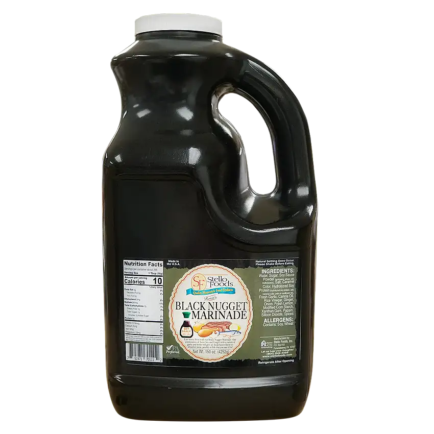 Stello Foods - Rosie's Black Nugget Marinade 64 oz
