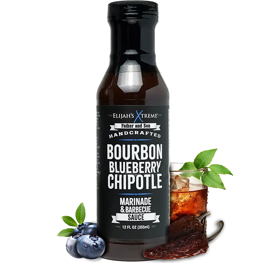 Bourbon Blueberry Chipotle BBQ Sauce & Marinade