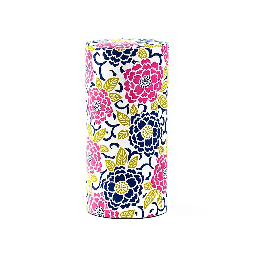 Japanese Tea Canister - Blushing Blossoms