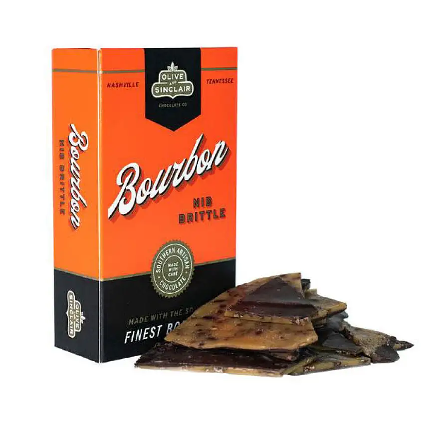 Bourbon Nib Brittle