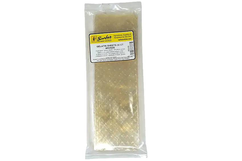 Bronze Gelatin Sheets 20ct