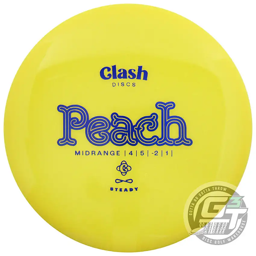 Clash Steady Peach Midrange Golf Disc