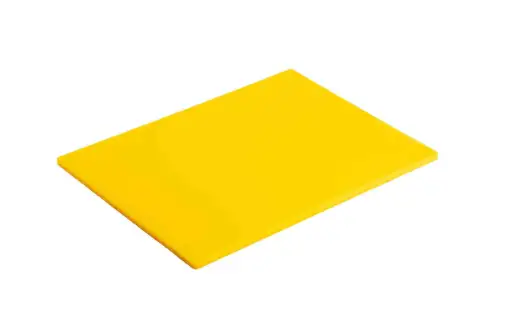 Yellow Rectangular Cutting Board Poly - 15" x 20"