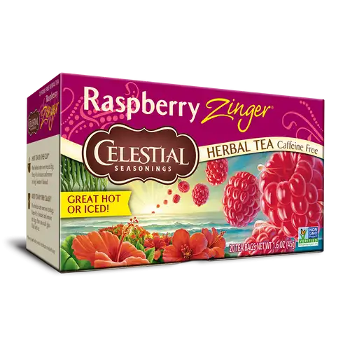 Celestial Seasonings Raspberry Zinger Tea 20ct.