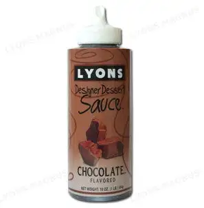 Chocolate Designer Ice Cream and Dessert Sauce