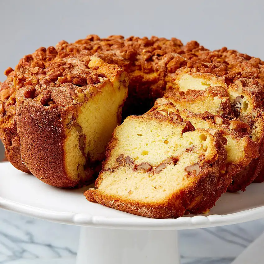 Cinnamon Walnut Coffee Cake