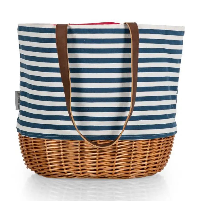 Canvas & Willow Basket Tote