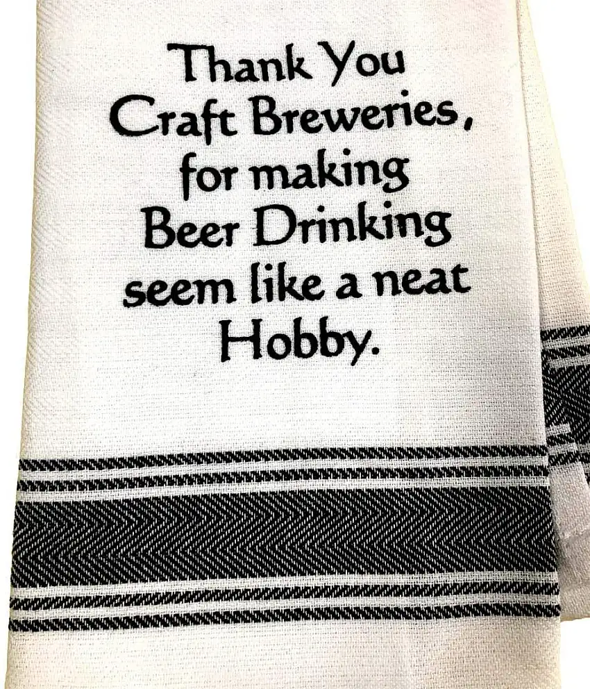 Craft Breweries Tea Towel