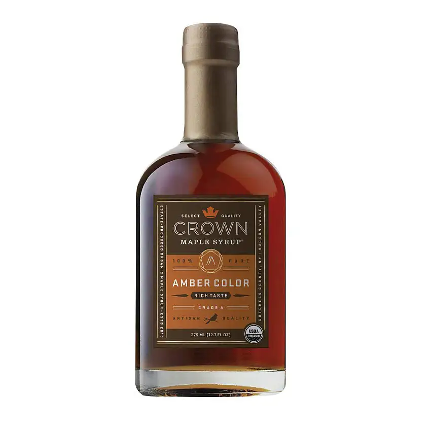 Crown Maple Organic Grade A Medium Amber Syrup