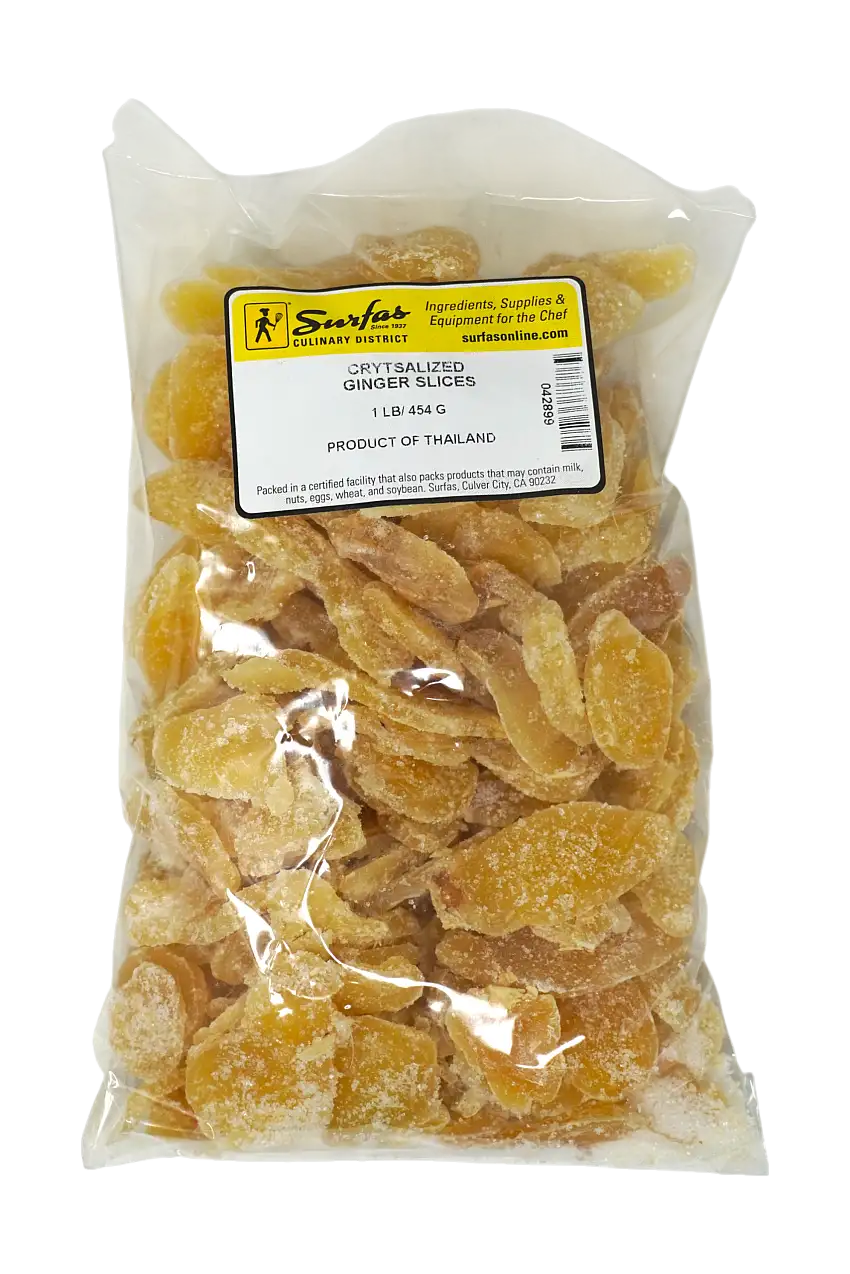 Crystalized Ginger Slices 16oz