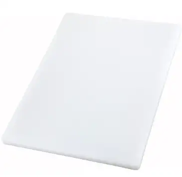 White Rectangular Cutting Board Poly - 18" x 24"