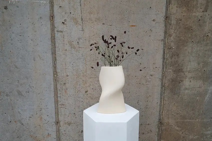 Twisted Torso Vase