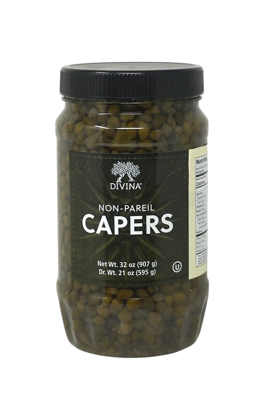 Divina Capers in Brine 32oz