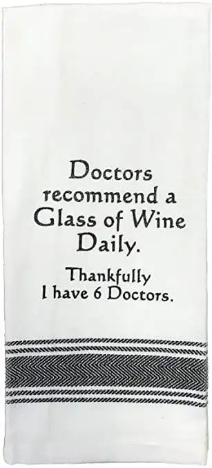 Doctors Recommend Tea Towel