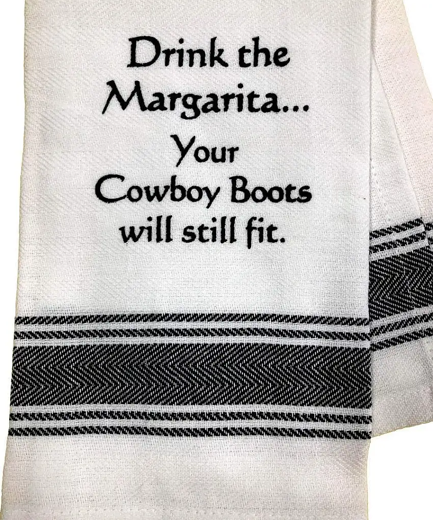 Drink The Margarita Tea Towel