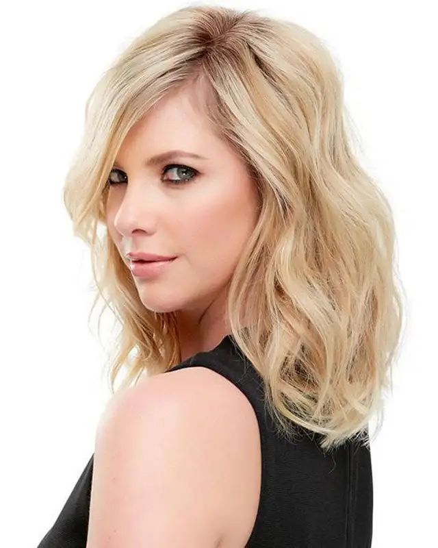 EasiPart HH 12 inch (Exclusive) | Human Hair Clip-in Crown Volumizer Topper by Jon Renau