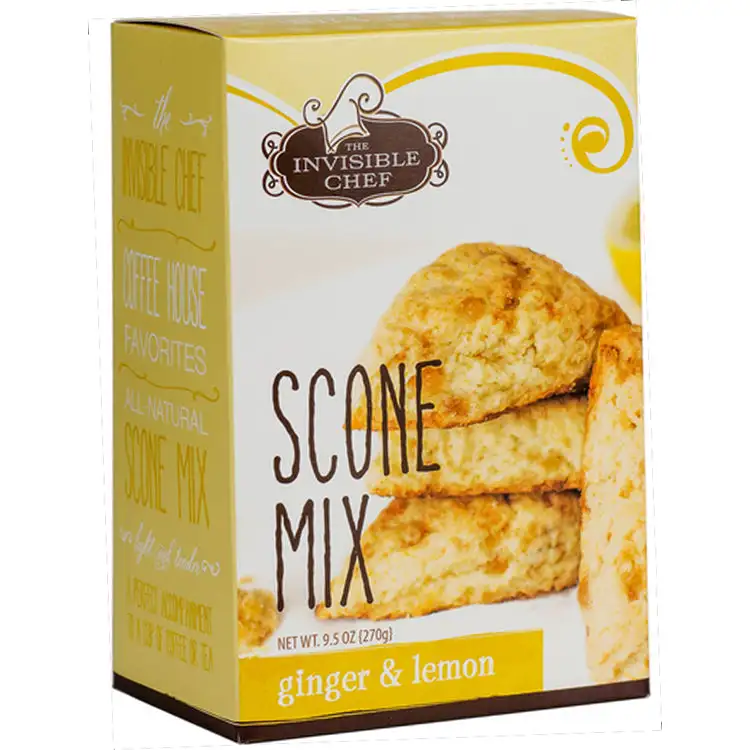 Ginger Lemon Scones