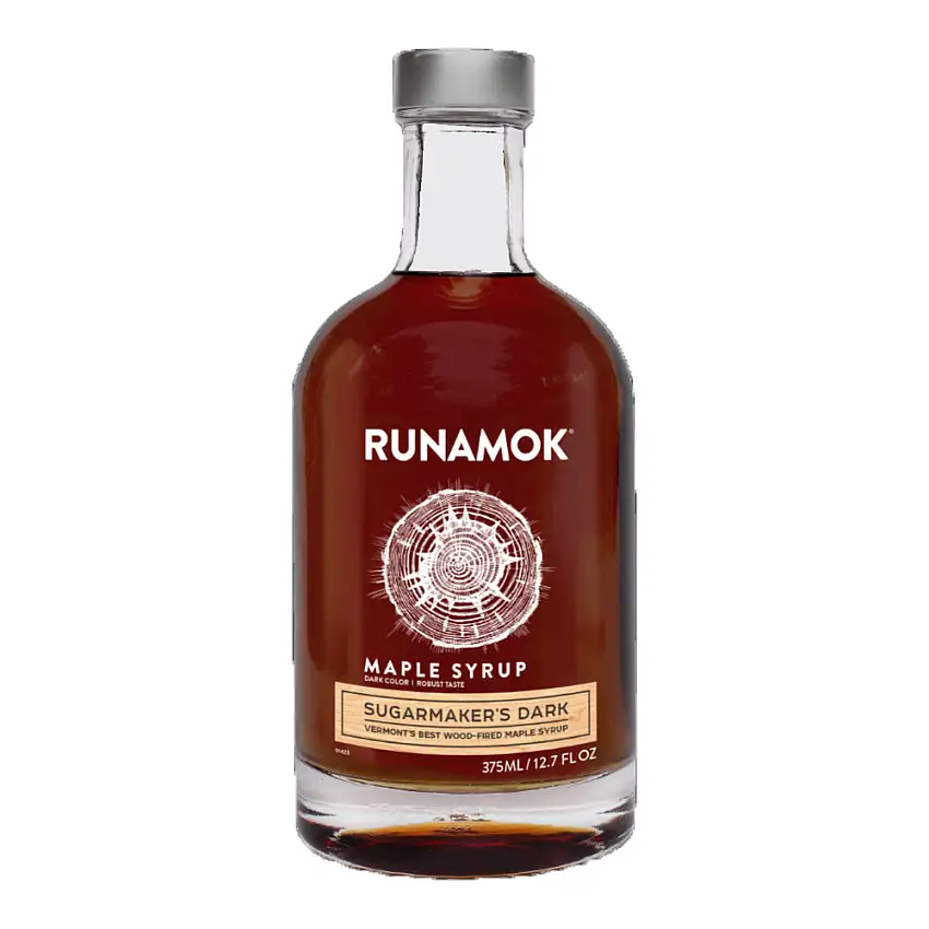 Runamok Sugarmaker's Dark: Wood-Fired Vermont Maple Syrup, 375ml