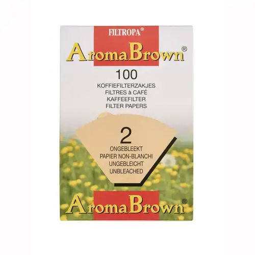 Filtropa Unbleached Coffee Filters Size 2