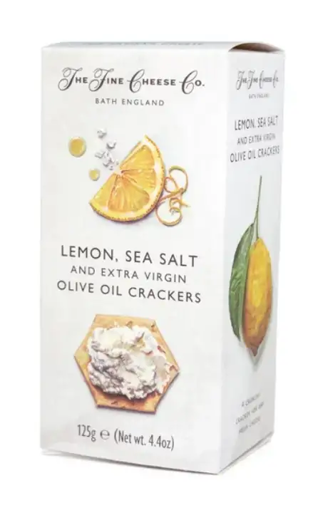 Fine Cheese Lemon Crackers 4.4oz