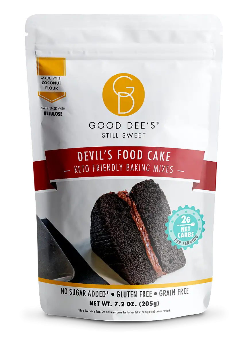 Devil's Food Keto Cake Mix - Gluten Free and No Added Sugar