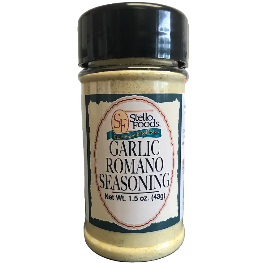 Stello Foods Spices - Garlic Romano Seasoning 1.5 oz
