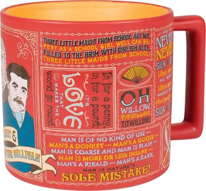 Gilbert and Sullivan Mug