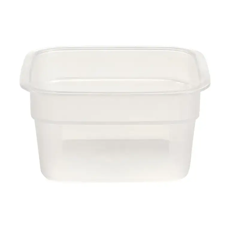 FreshPro Food Square Translucent container 1/2 Qt