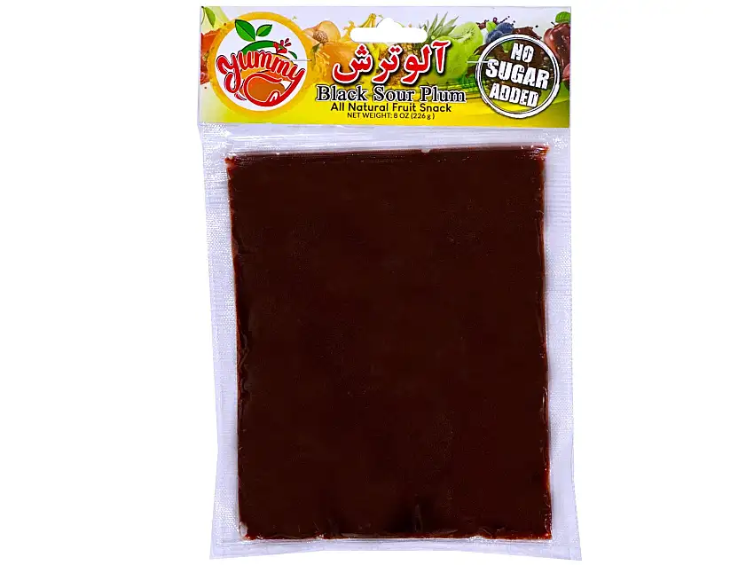 Processed Black Sour Plum (8 Oz) (Aloo Torsh)